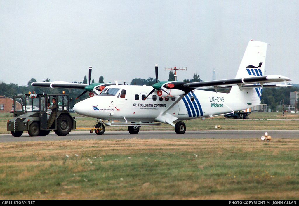 Aircraft Photo of LN-BNS | De Havilland Canada DHC-6-300 Twin Otter | NFK - Norsk Forurensningskontroll | AirHistory.net #99136