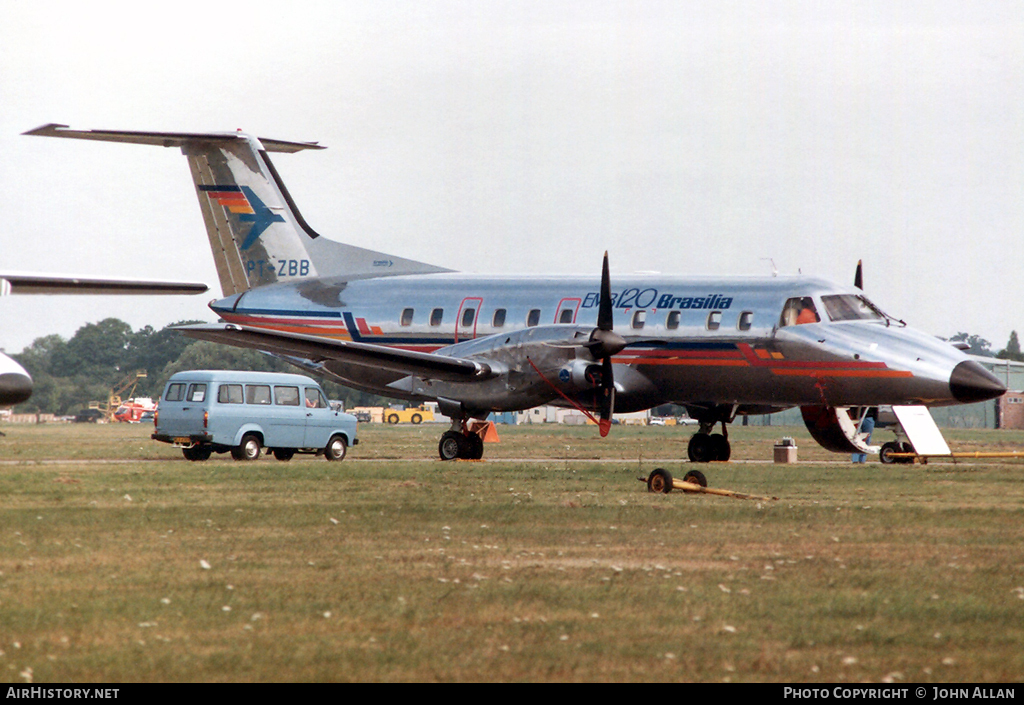 Aircraft Photo of PT-ZBB | Embraer EMB-120RT Brasilia | Embraer | AirHistory.net #99139