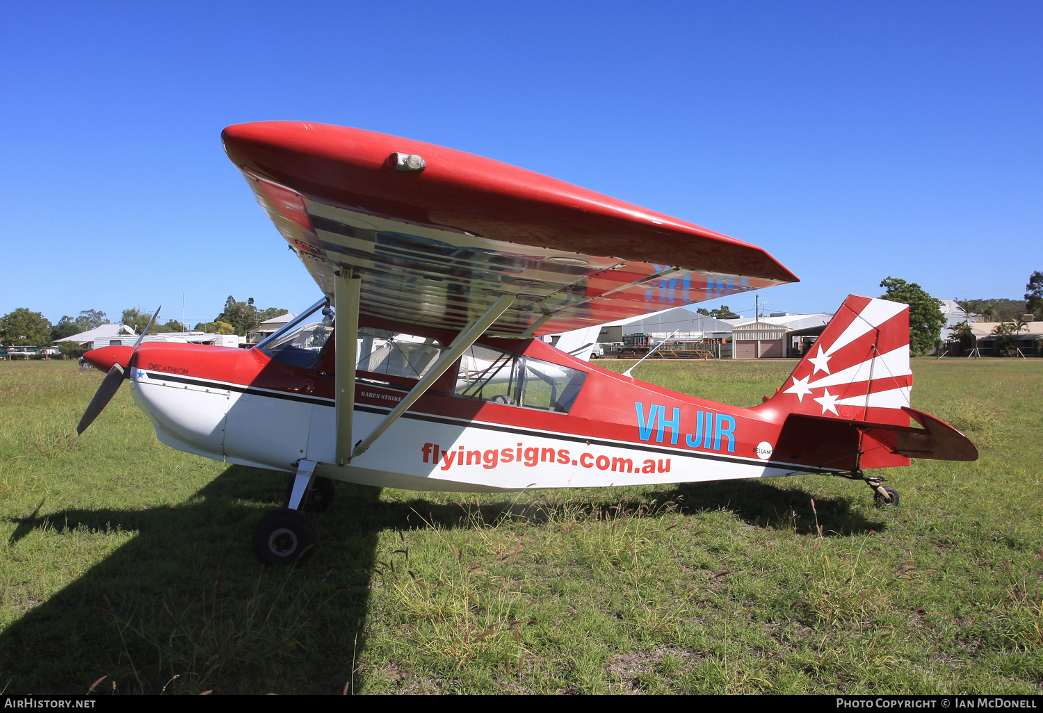 Aircraft Photo of VH-JIR | Bellanca 8KCAB Decathlon | Flying Signs | AirHistory.net #99150