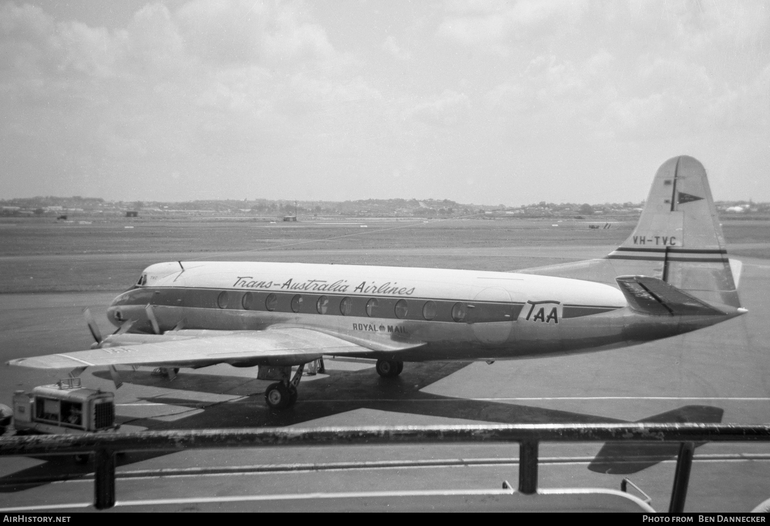 Aircraft Photo of VH-TVC | Vickers 720 Viscount | Trans-Australia Airlines - TAA | AirHistory.net #99160