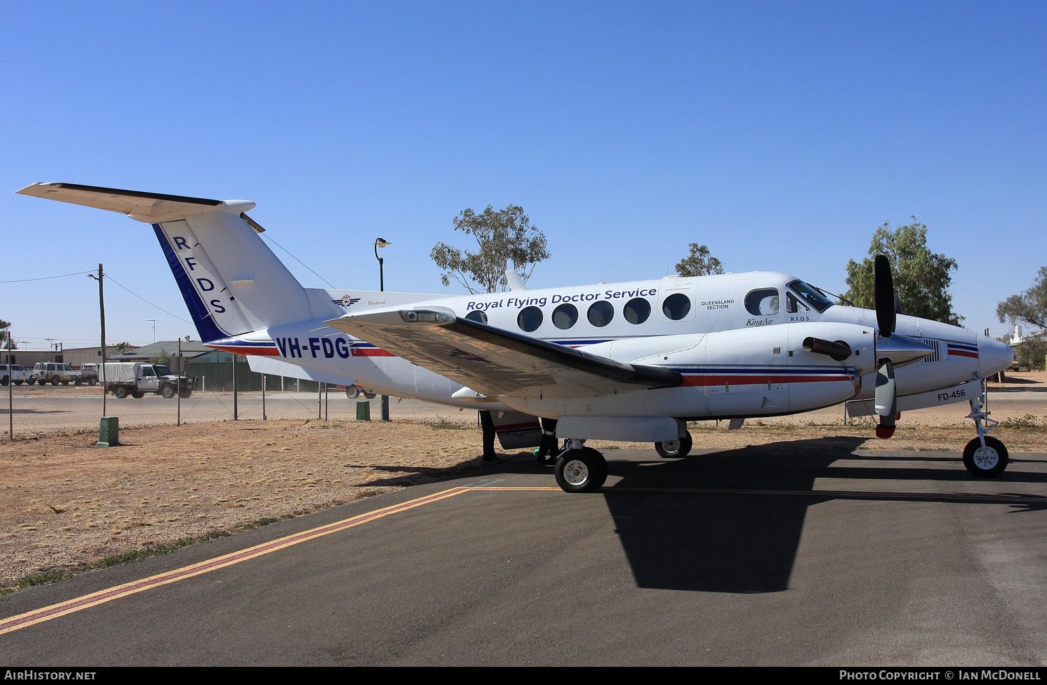 Aircraft Photo of VH-FDG | Hawker Beechcraft B200 King Air | Royal Flying Doctor Service - RFDS | AirHistory.net #99171