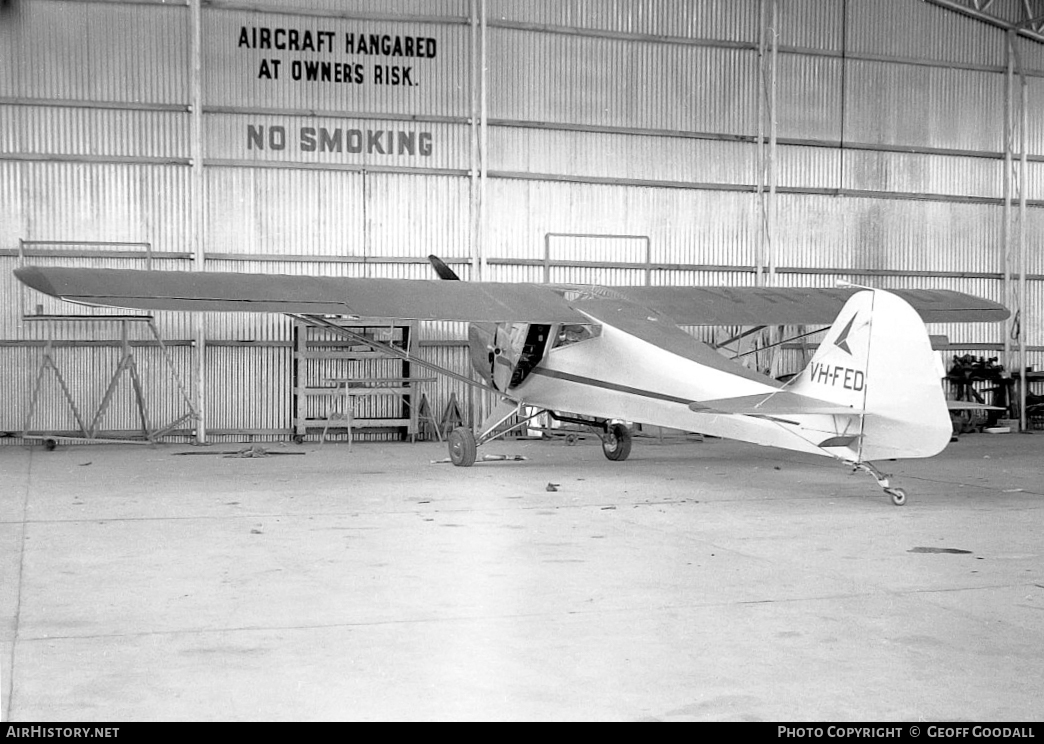 Aircraft Photo of VH-FED | Taylorcraft E Auster Mk3 | AirHistory.net #99174