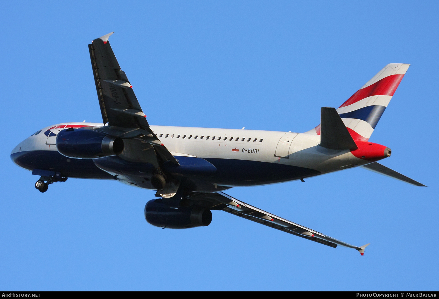 Aircraft Photo of G-EUOI | Airbus A319-131 | British Airways | AirHistory.net #99178