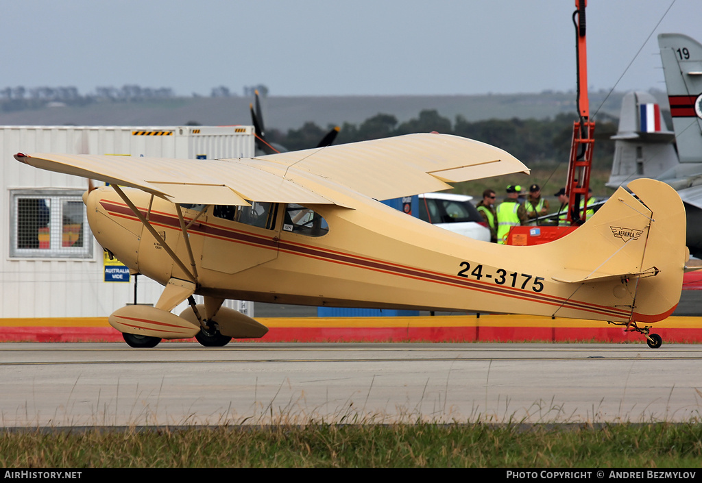 Aircraft Photo of 24-3175 | Aeronca 11AC Chief | AirHistory.net #99188