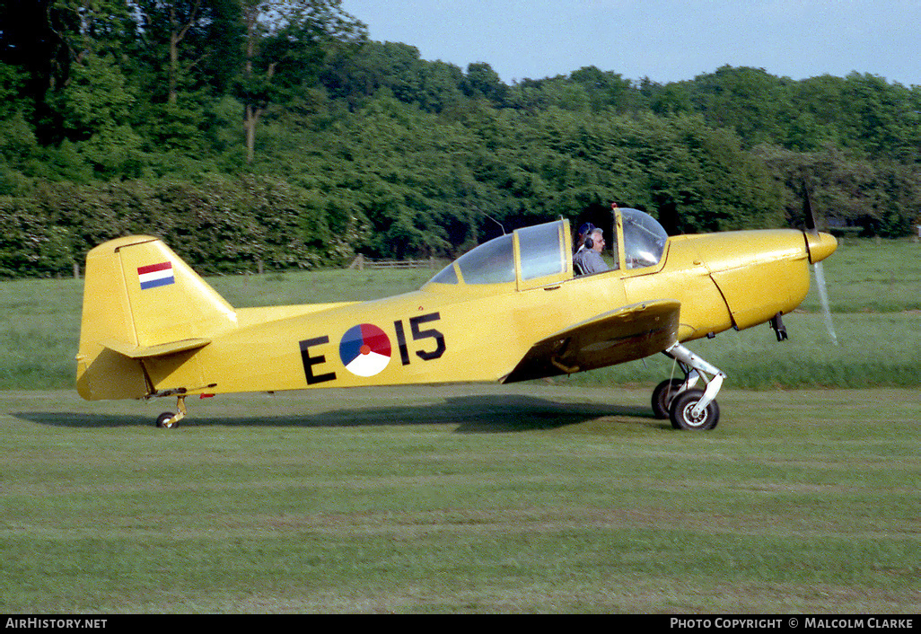 Aircraft Photo of G-BIYU / E-15 | Fokker S.11-1 Instructor | Netherlands - Air Force | AirHistory.net #99192