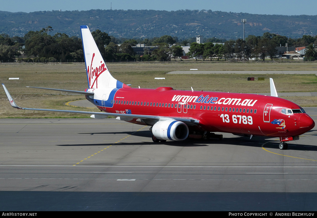 Aircraft Photo of VH-VUC | Boeing 737-8FE | Virgin Blue Airlines | AirHistory.net #99203