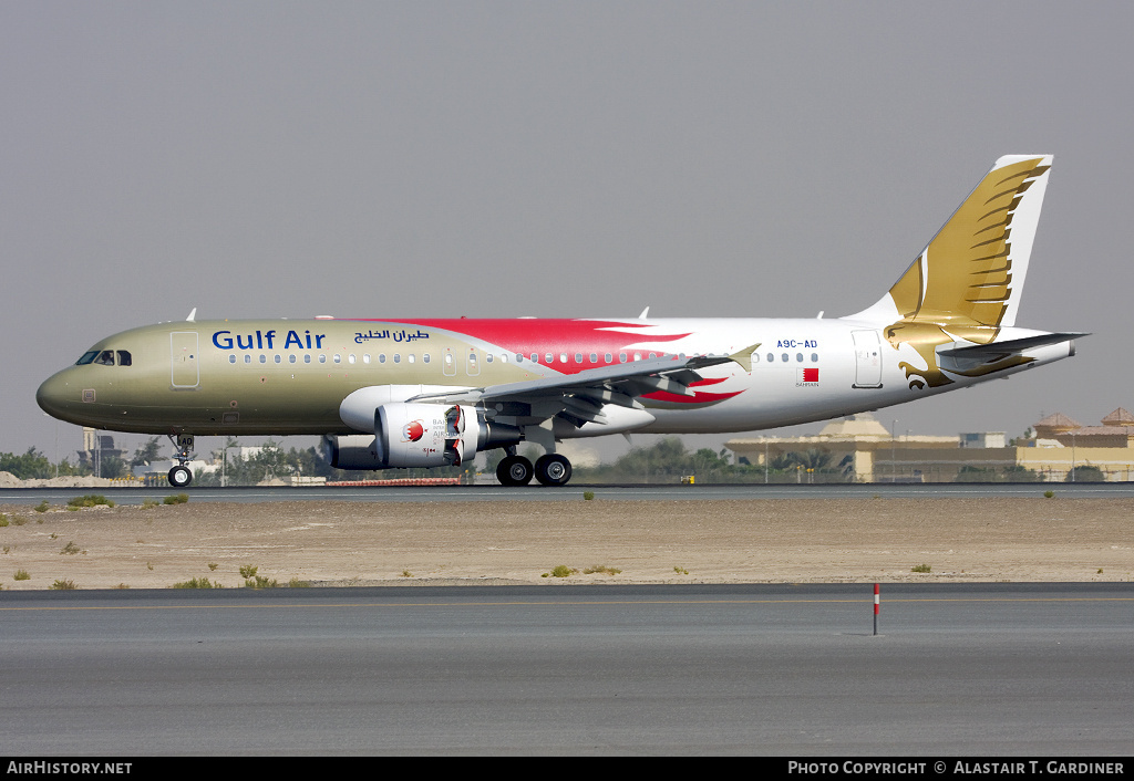 Aircraft Photo of A9C-AD | Airbus A320-214 | Gulf Air | AirHistory.net #99206