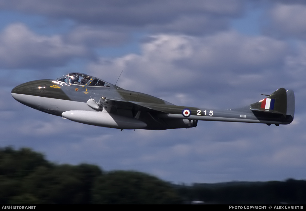 Aircraft Photo of G-HELV | De Havilland D.H. 115 Vampire T55 | UK - Air Force | AirHistory.net #99209