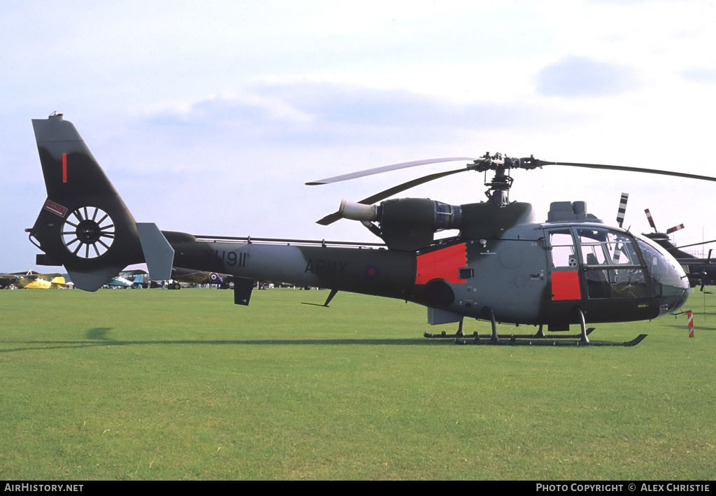 Aircraft Photo of XW911 | Aerospatiale SA-341B Gazelle AH1 | UK - Army | AirHistory.net #99213