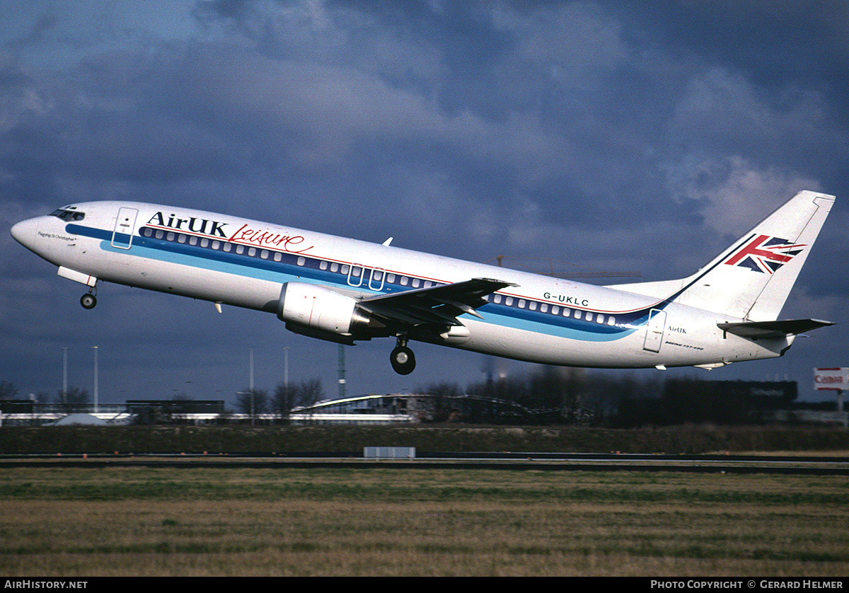 Aircraft Photo of G-UKLC | Boeing 737-42C | Air UK Leisure | AirHistory.net #99220