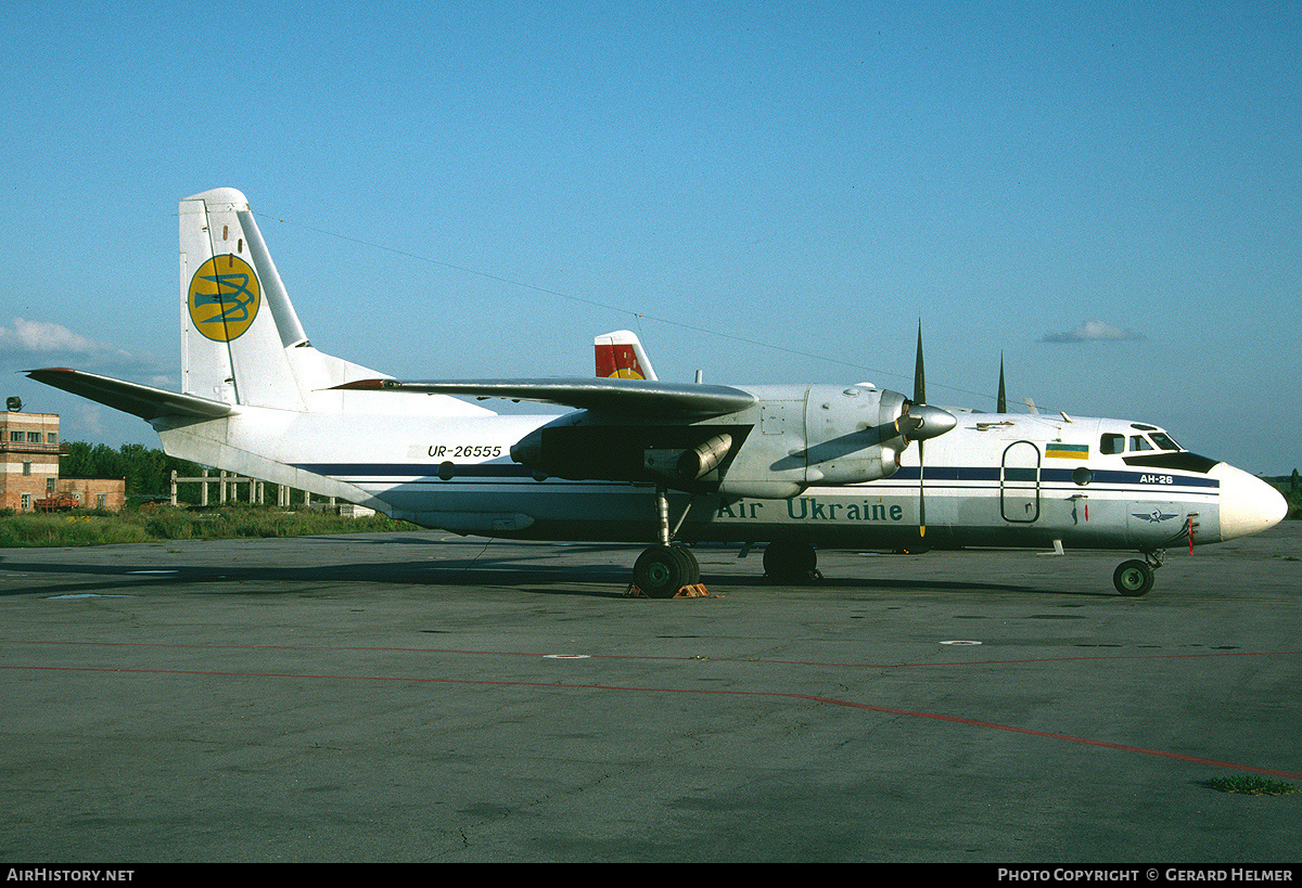 Aircraft Photo of UR-26555 | Antonov An-26 | Air Ukraine | AirHistory.net #99221
