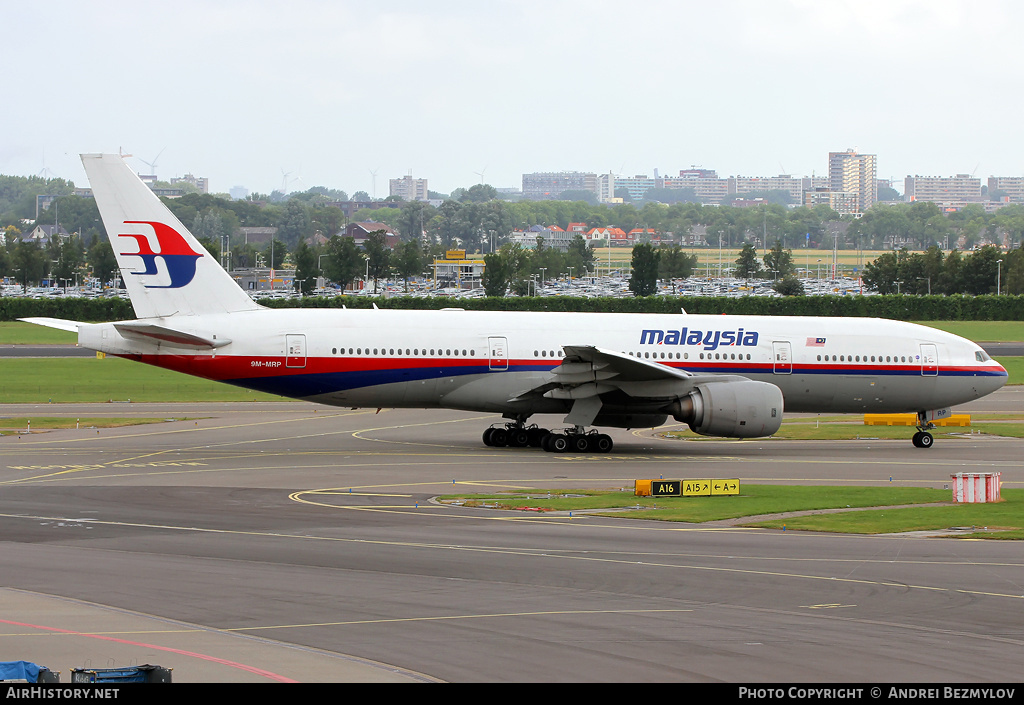 Aircraft Photo of 9M-MRP | Boeing 777-2H6/ER | Malaysia Airlines | AirHistory.net #99239