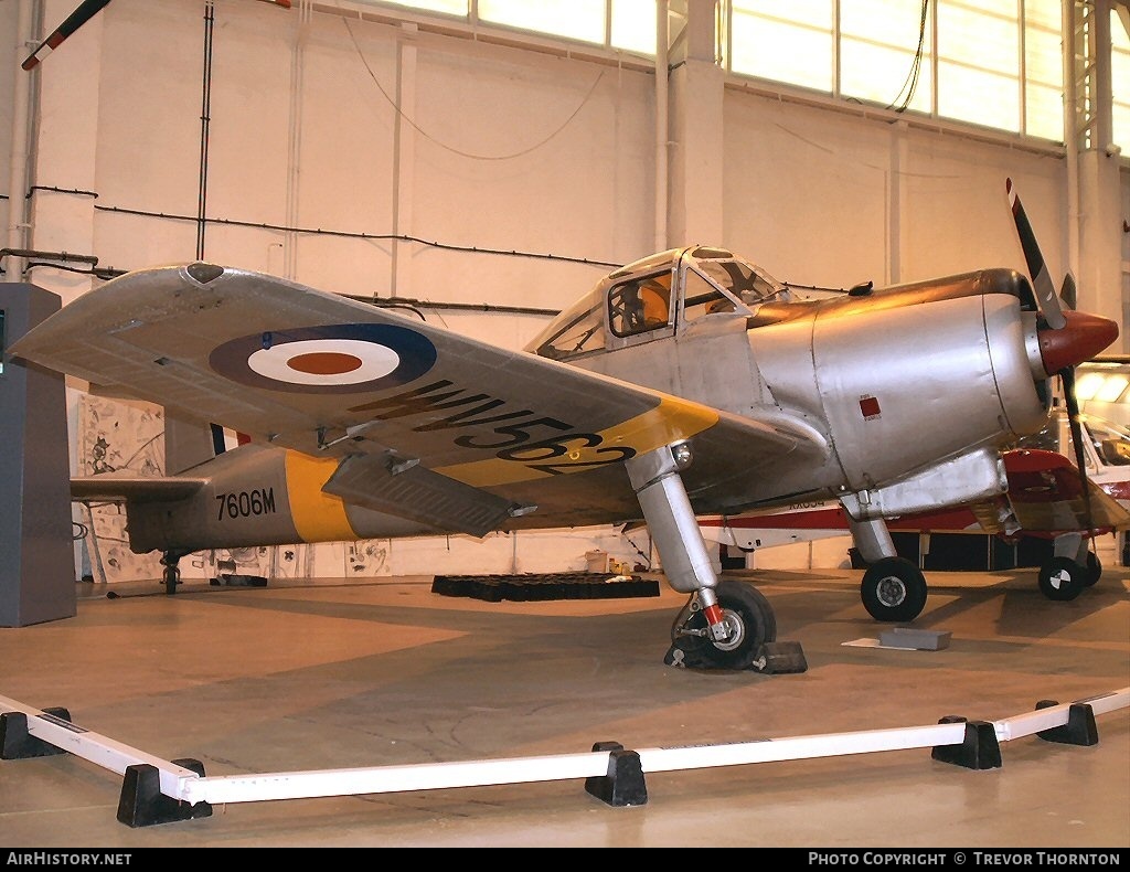 Aircraft Photo of WV562 | Percival P.56 Provost T1 | UK - Air Force | AirHistory.net #99244