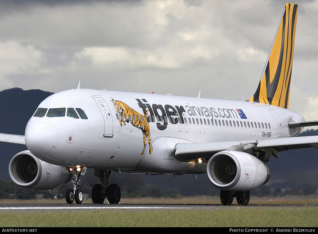 Aircraft Photo of VH-VNF | Airbus A320-232 | Tiger Airways | AirHistory.net #99249