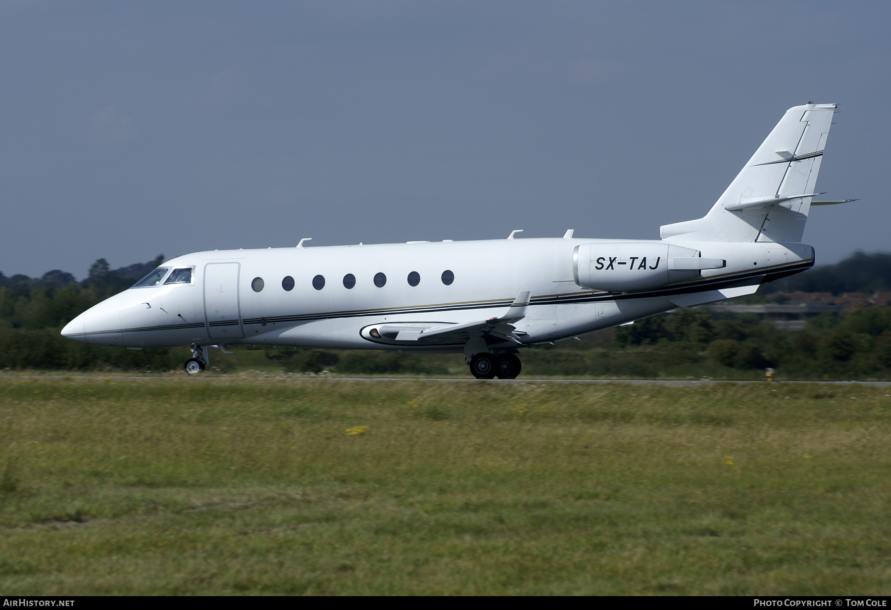 Aircraft Photo of SX-TAJ | Israel Aircraft Industries Gulfstream G200 | AirHistory.net #99252