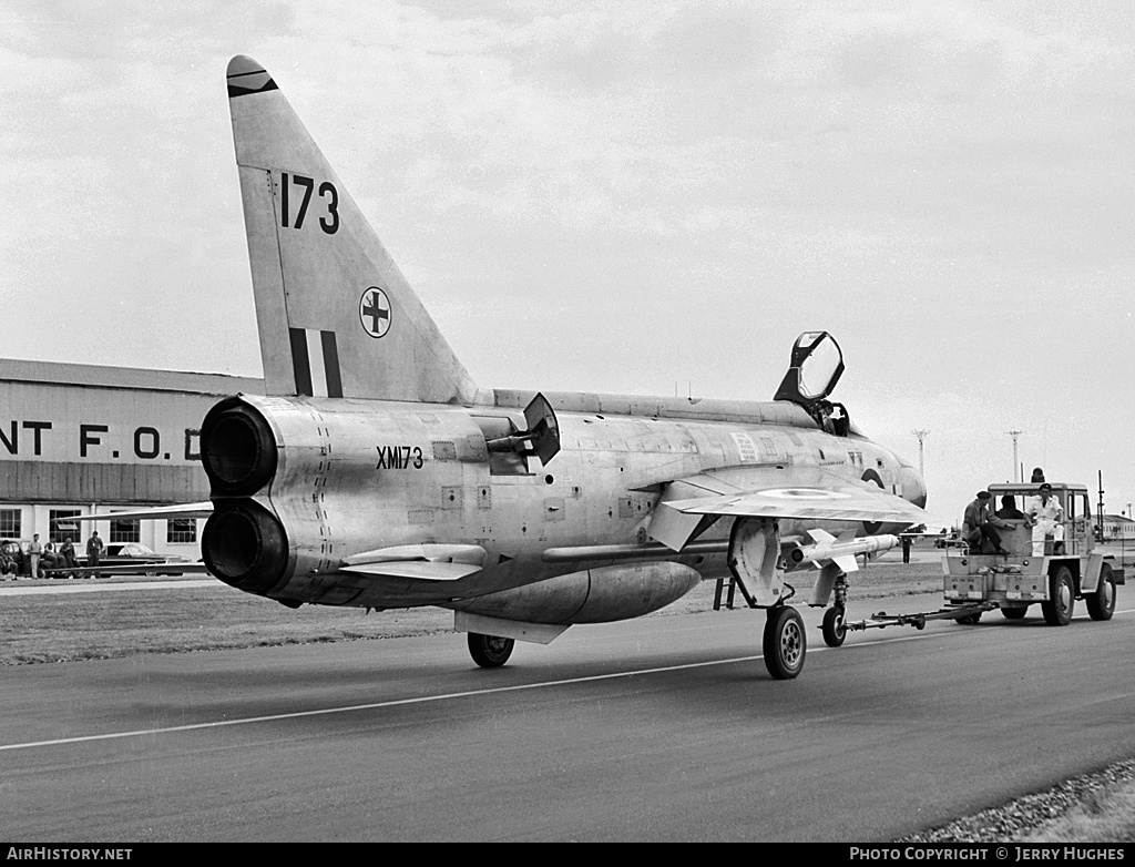 Aircraft Photo of XM173 | English Electric Lightning F1A | UK - Air Force | AirHistory.net #99257