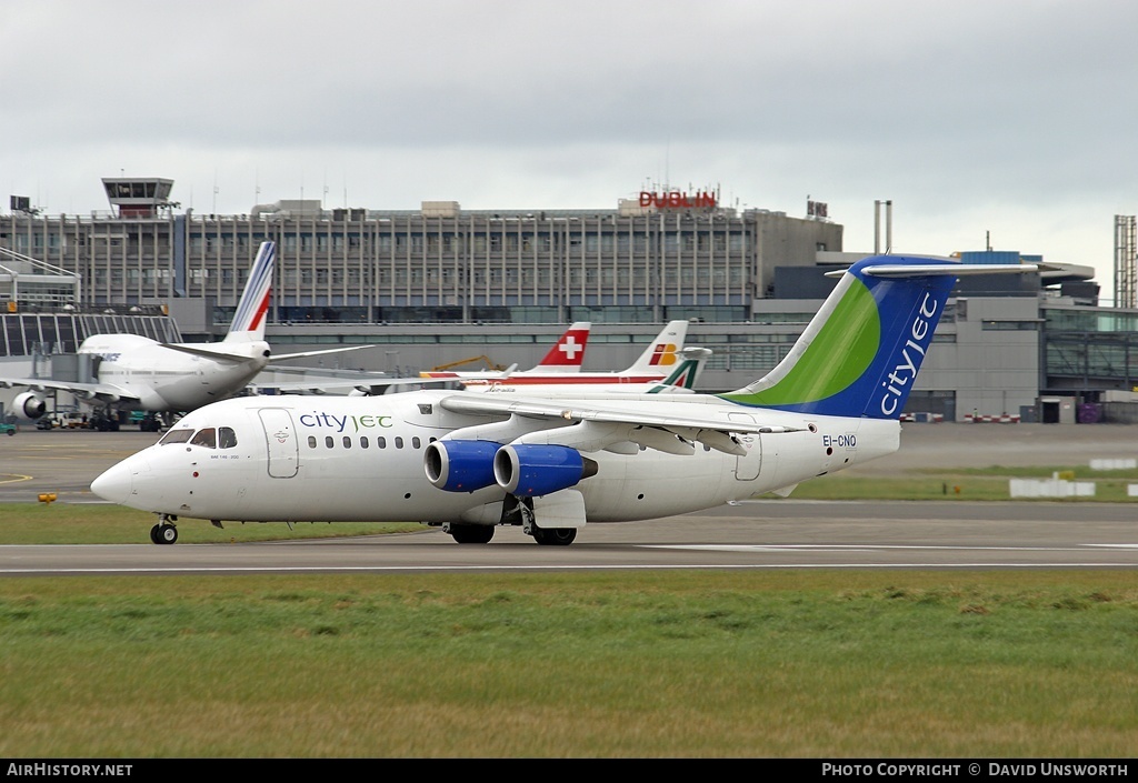 Aircraft Photo of EI-CNQ | British Aerospace BAe-146-200 | CityJet | AirHistory.net #99261