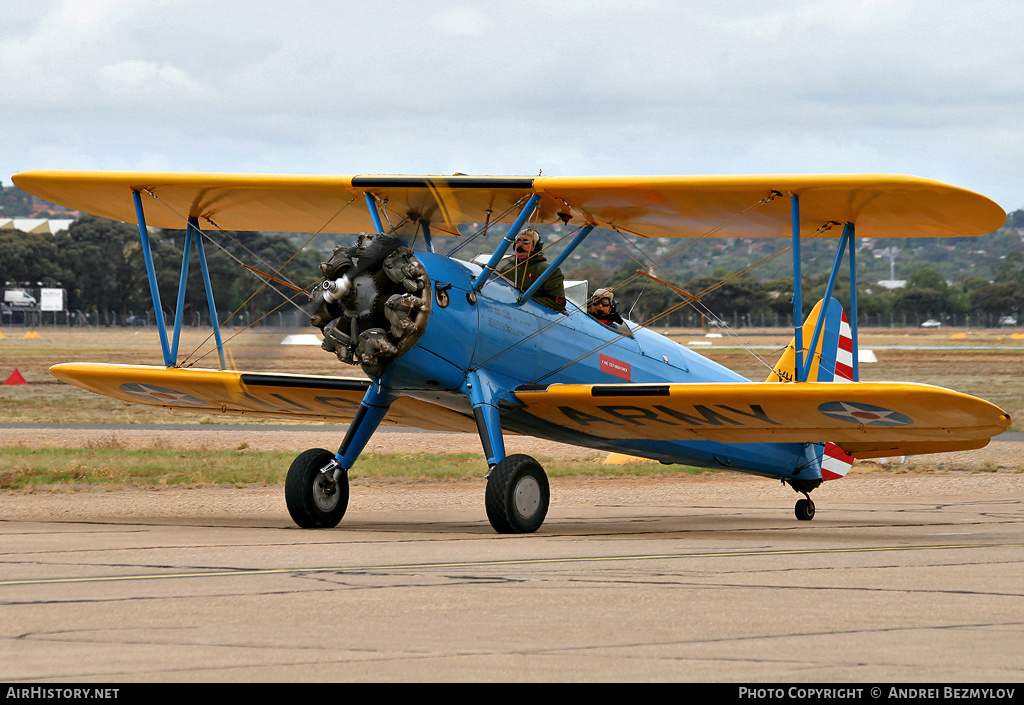 Aircraft Photo of VH-JLA | Boeing PT-17 Kaydet (A75N1) | USA - Army | AirHistory.net #99270