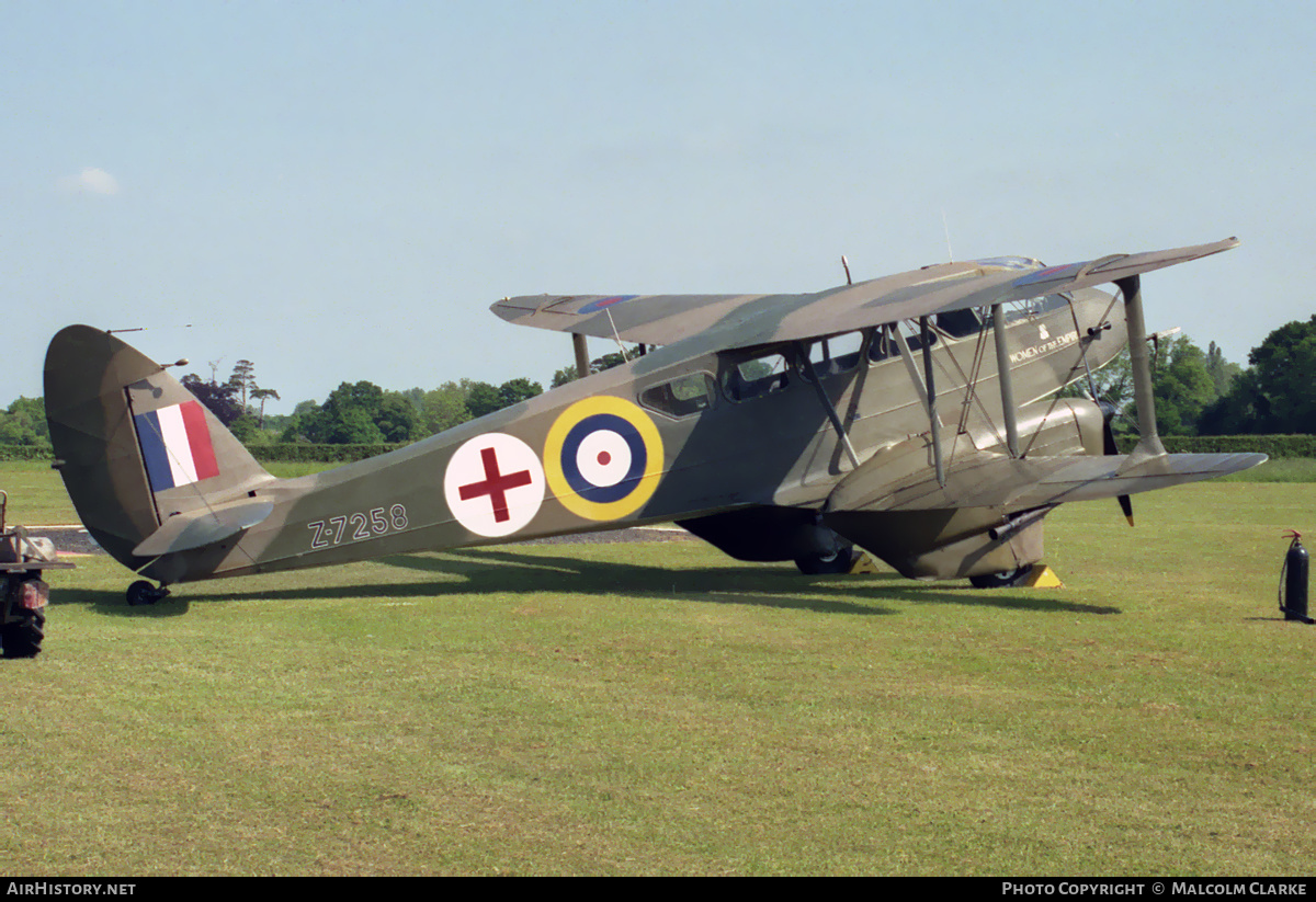 Aircraft Photo of G-AHGD / Z7258 | De Havilland D.H. 89A Dragon Rapide | UK - Air Force | AirHistory.net #99272