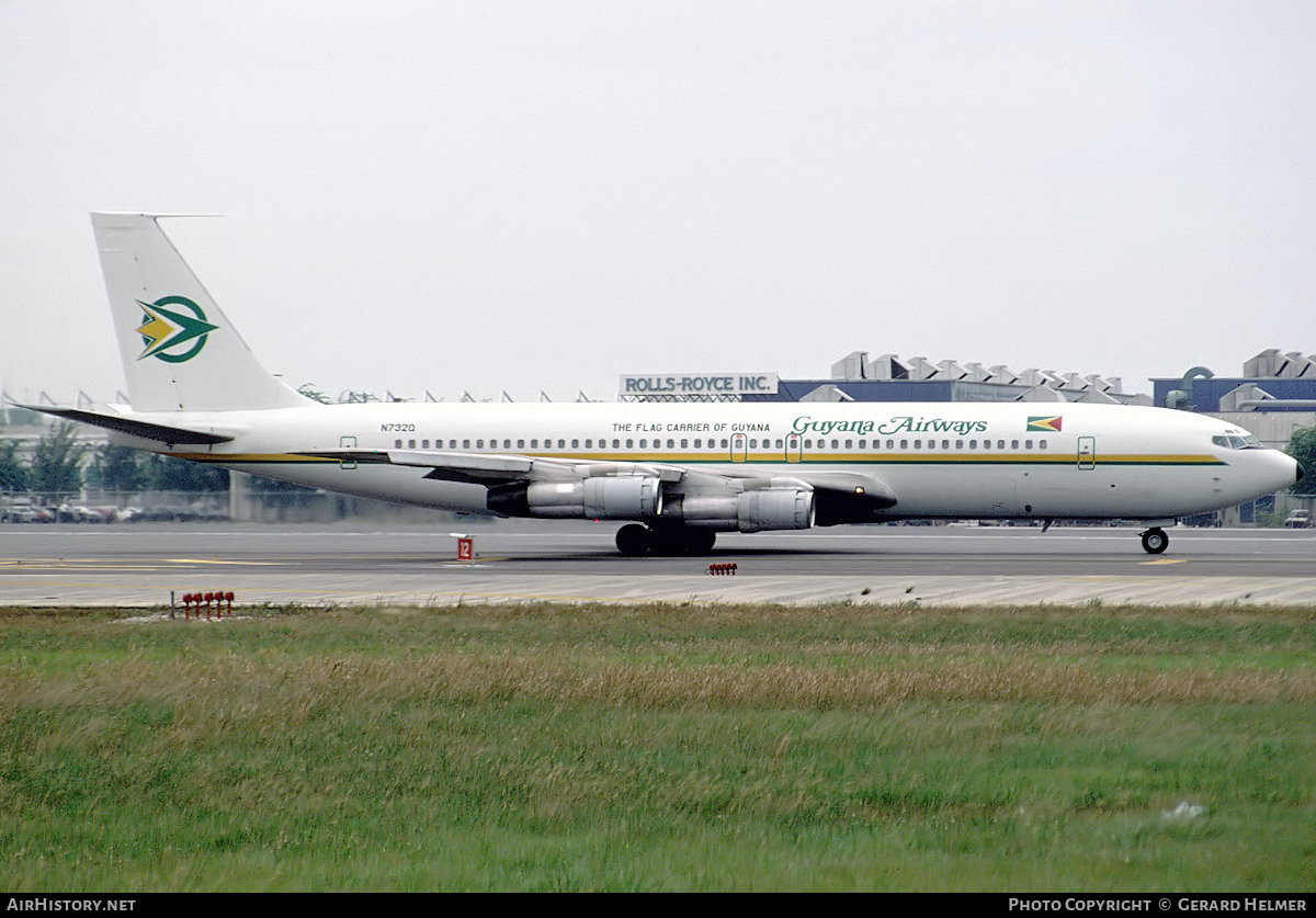 Aircraft Photo of N732Q | Boeing 707-321B | Guyana Airways | AirHistory.net #99281