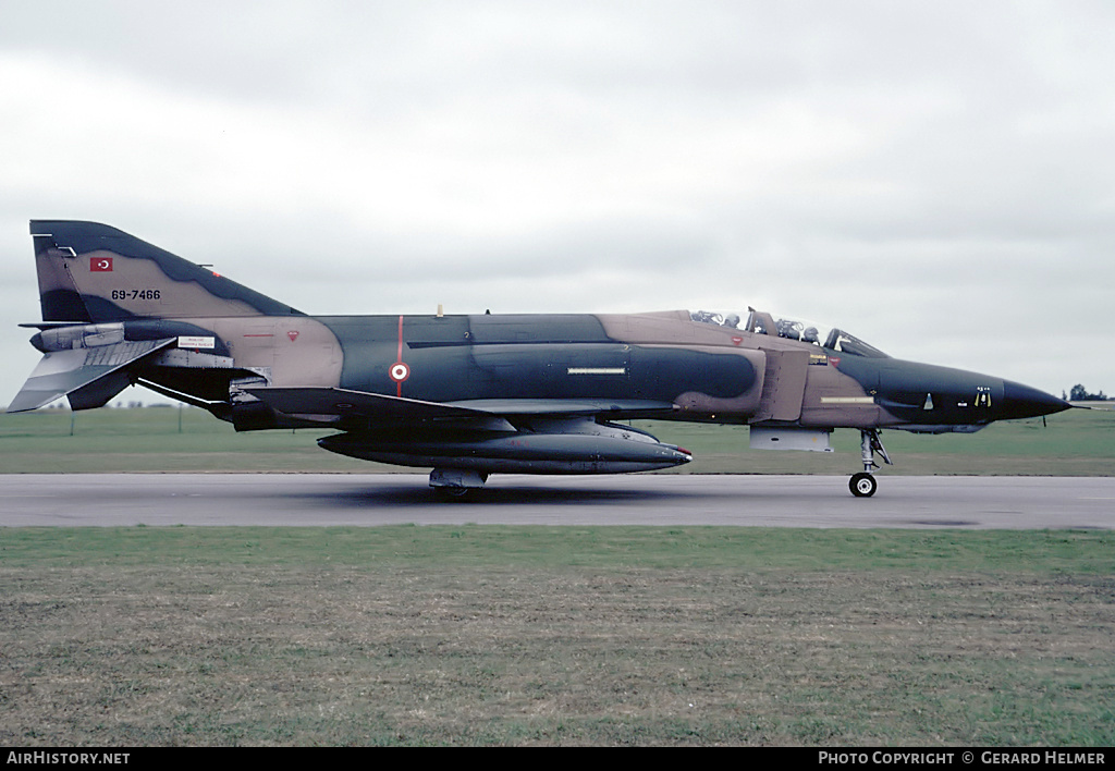 Aircraft Photo of 69-7466 | McDonnell Douglas RF-4E Phantom II | Turkey - Air Force | AirHistory.net #99295
