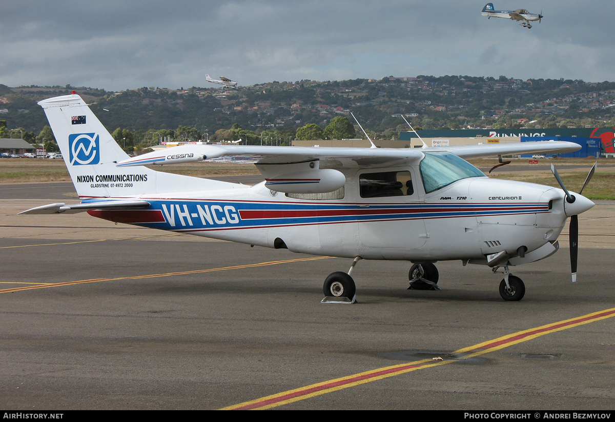 Aircraft Photo of VH-NCG | Cessna T210L Turbo Centurion | Nixon Communications | AirHistory.net #99297