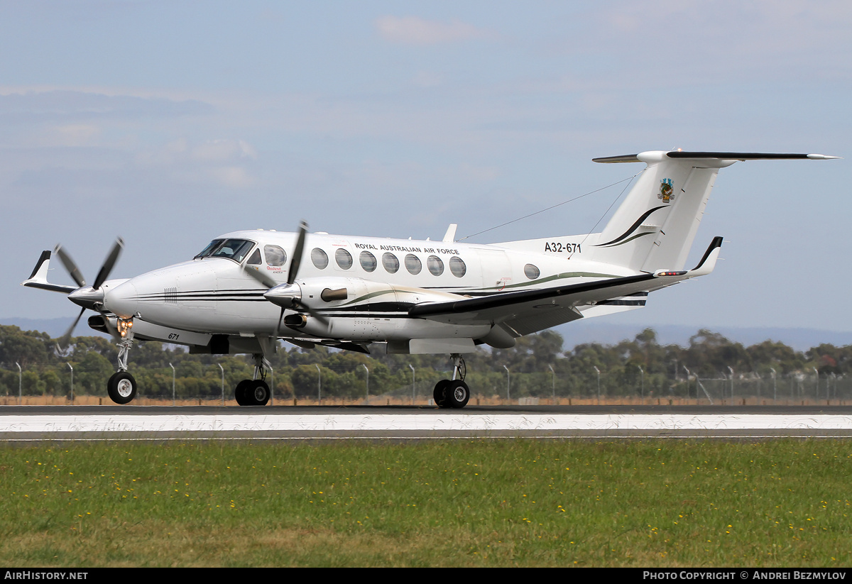 Aircraft Photo of A32-671 | Hawker Beechcraft 350 King Air (B300) | Australia - Air Force | AirHistory.net #99305