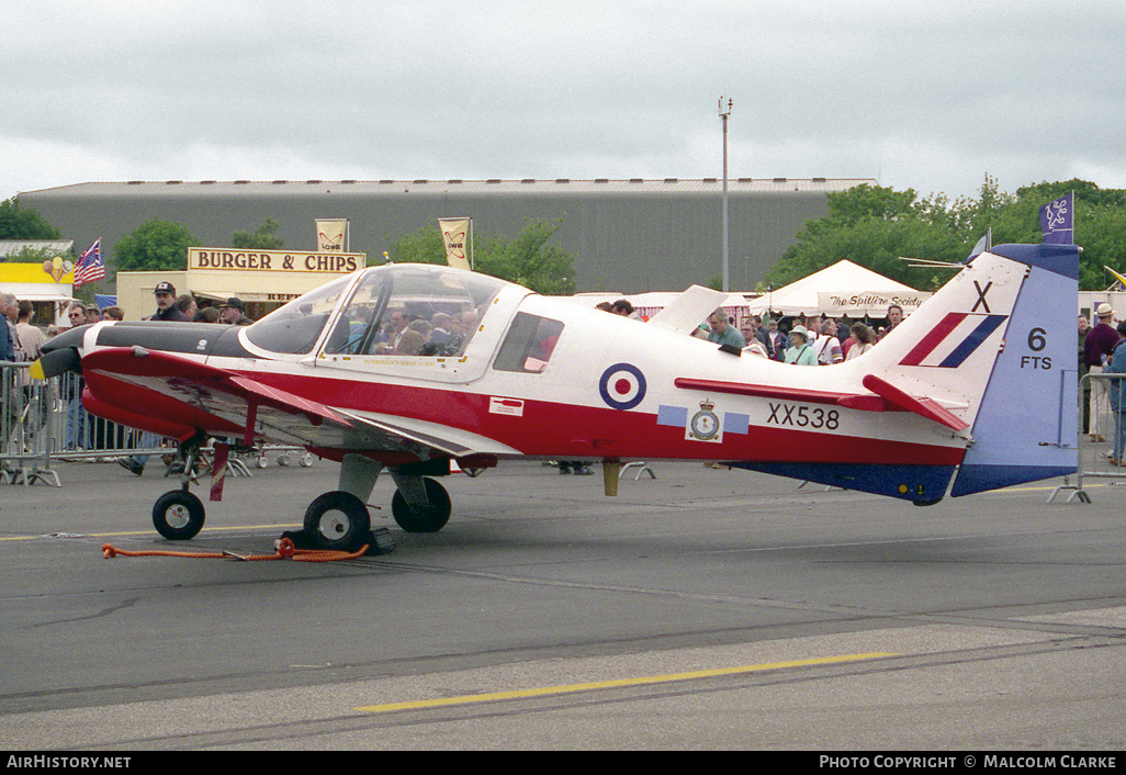 Aircraft Photo of XX538 | Scottish Aviation Bulldog T1 | UK - Air Force | AirHistory.net #99322