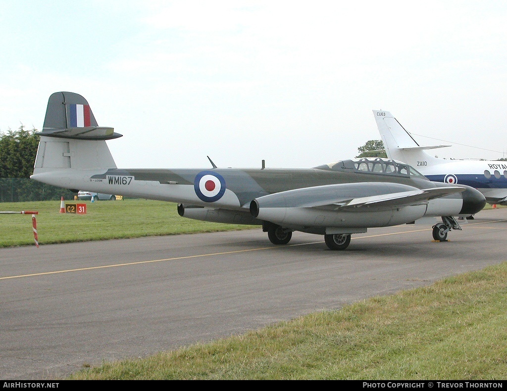 Aircraft Photo of G-LOSM | Gloster Meteor NF11 | AirHistory.net #99334