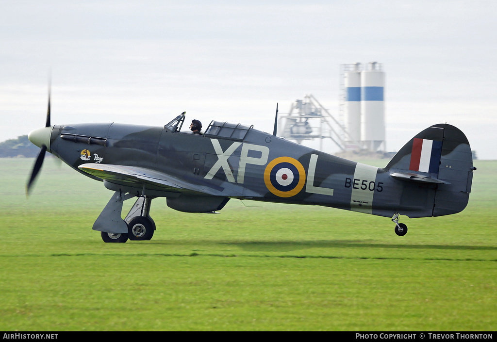 Aircraft Photo of G-HHII / BE505 | Hawker Hurricane Mk2B | UK - Air Force | AirHistory.net #99343