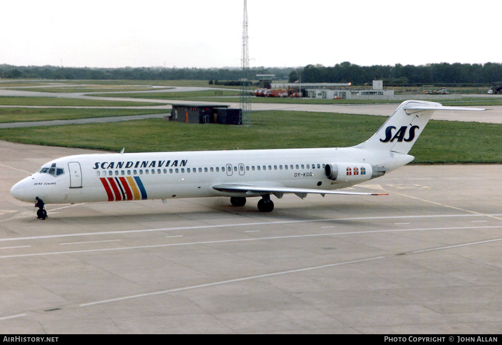 Aircraft Photo of OY-KGG | McDonnell Douglas DC-9-41 | Scandinavian Airlines - SAS | AirHistory.net #99353