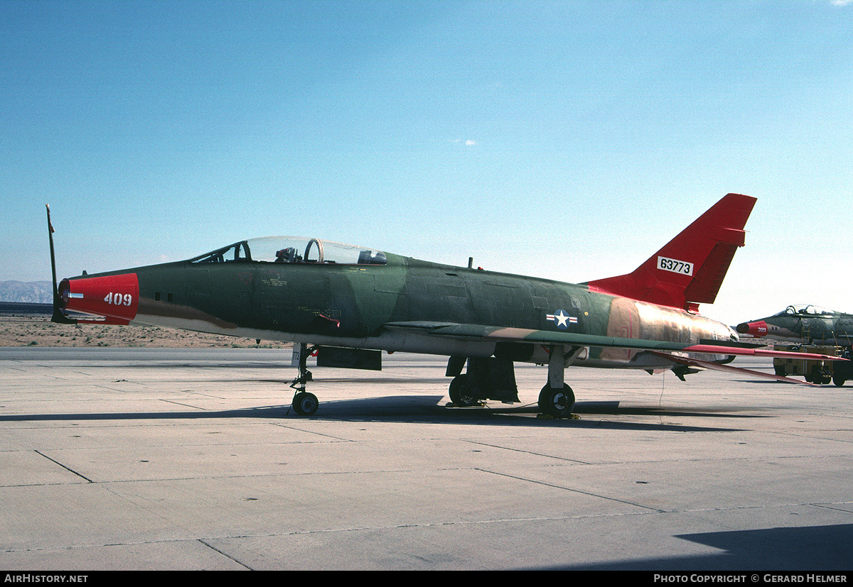 Aircraft Photo of 56-3773 / 63773 | North American QF-100F Super Sabre | USA - Air Force | AirHistory.net #99372