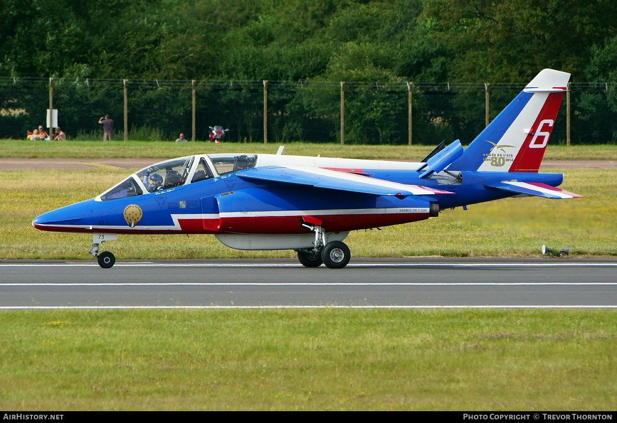 Aircraft Photo of E73 | Dassault-Dornier Alpha Jet E | France - Air Force | AirHistory.net #99379