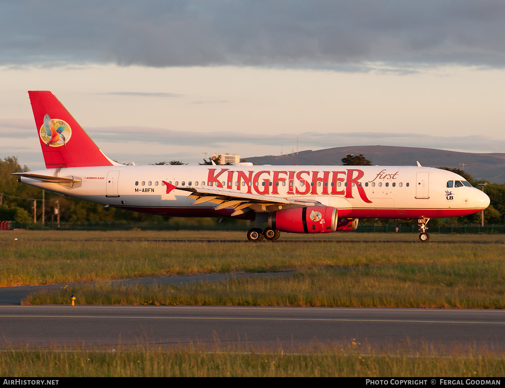 Aircraft Photo of M-ABFN | Airbus A320-232 | Kingfisher Airlines | AirHistory.net #99384