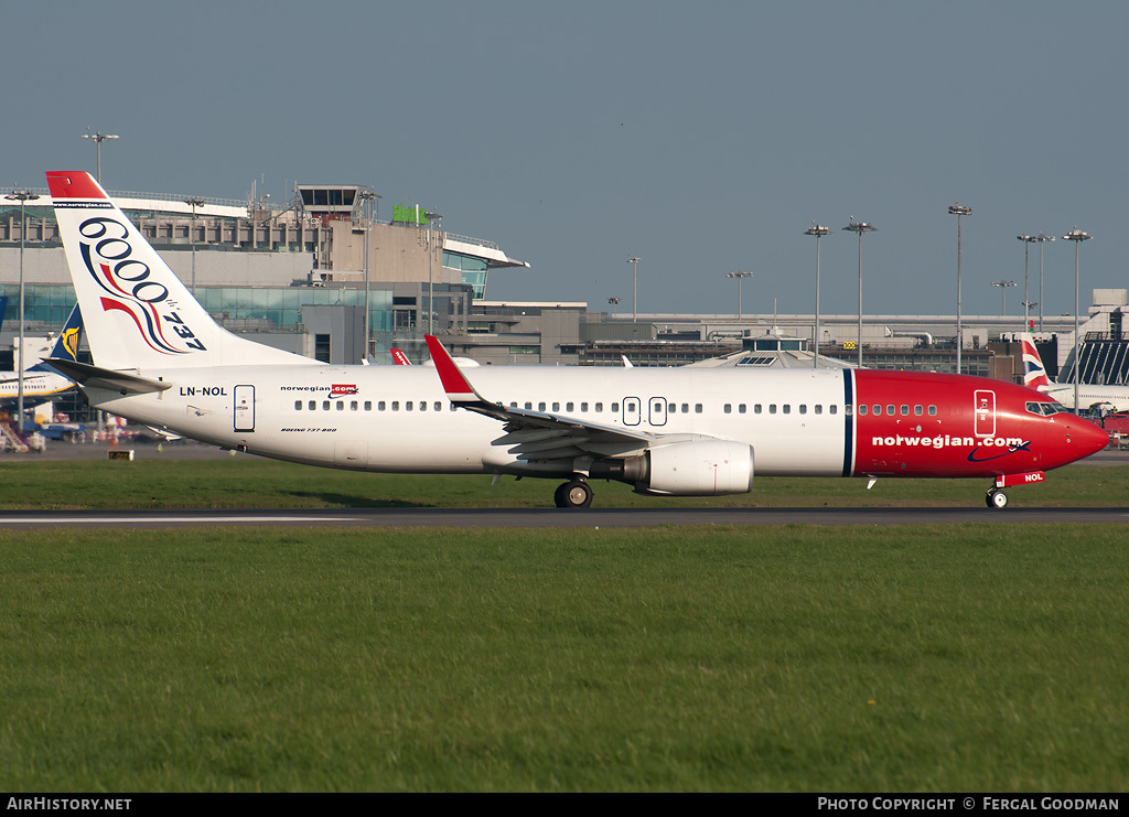 Aircraft Photo of LN-NOL | Boeing 737-8Q8 | Norwegian | AirHistory.net #99394