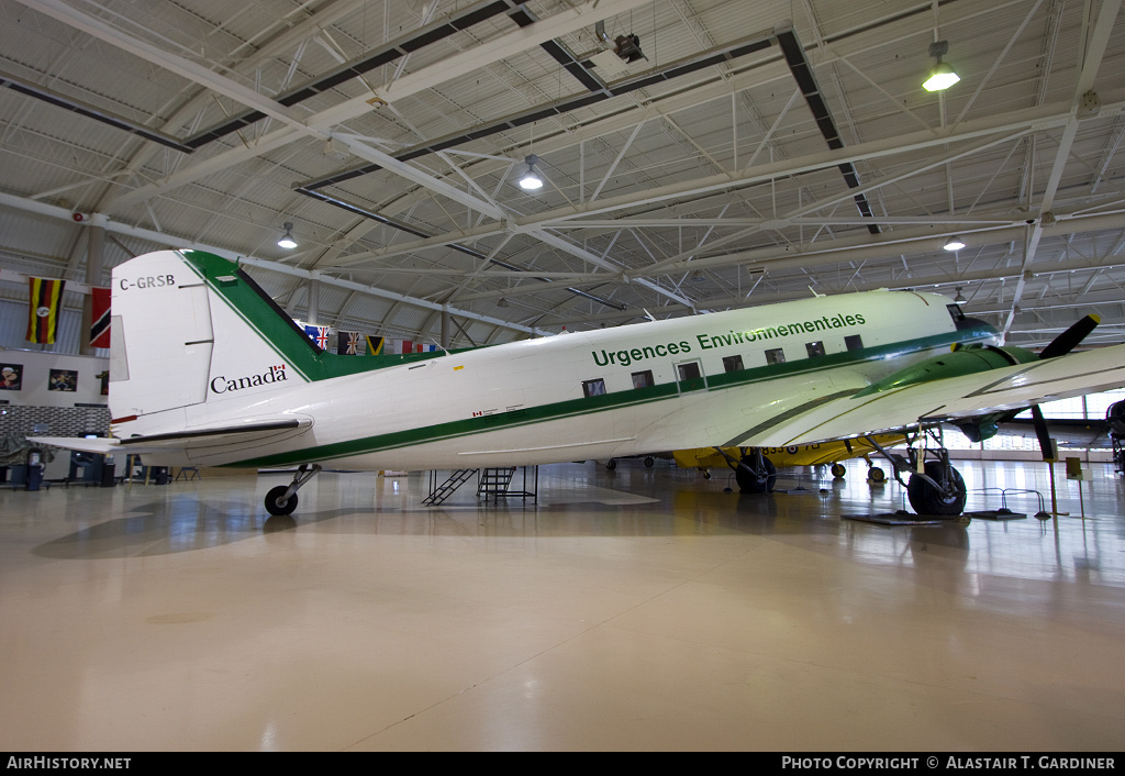 Aircraft Photo of C-GRSB | Douglas C-47A Skytrain | Environment Canada - Environmental Emergencies | AirHistory.net #99411