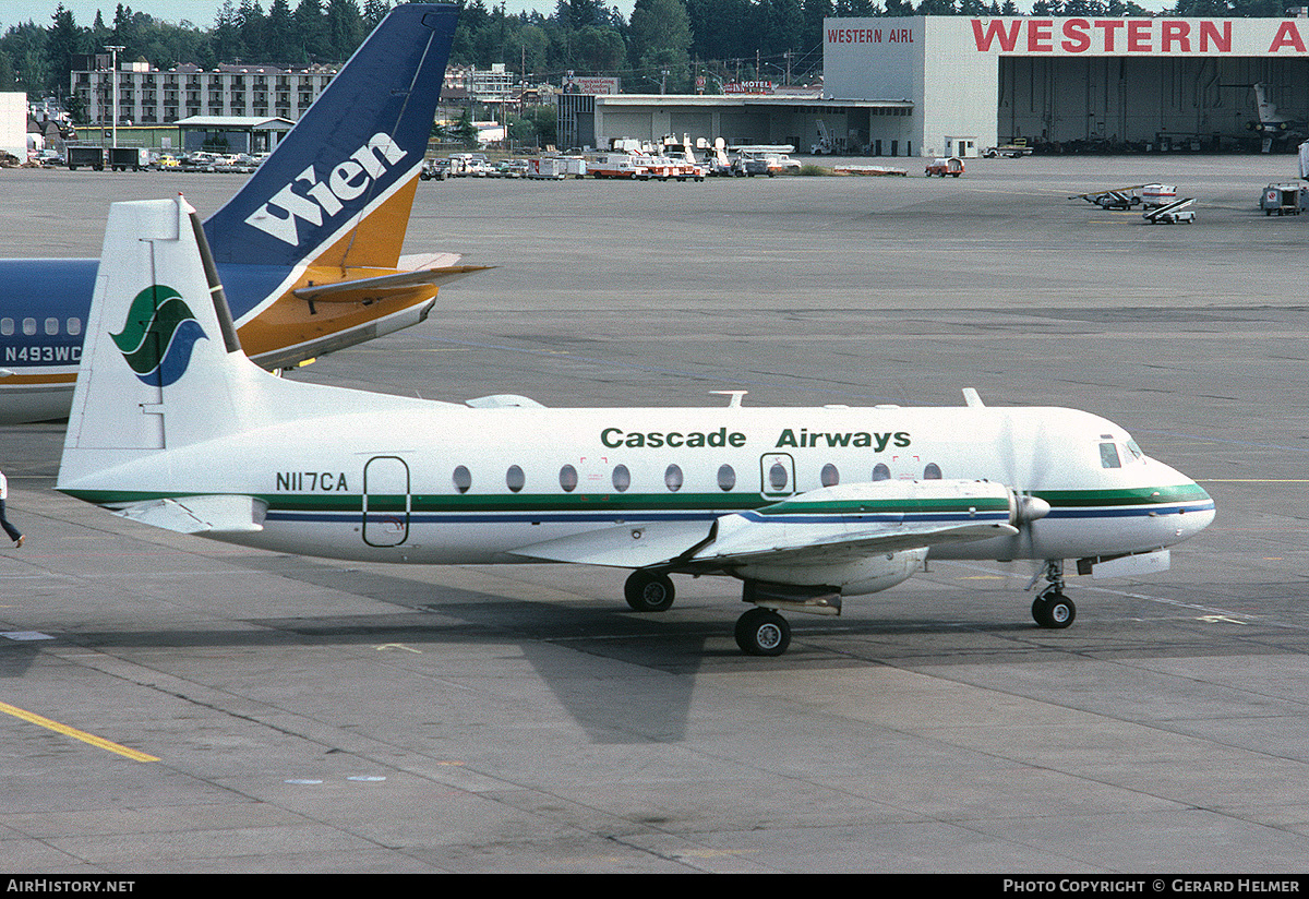 Aircraft Photo of N117CA | British Aerospace BAe-748 Srs2B/376 | Cascade Airways | AirHistory.net #99420