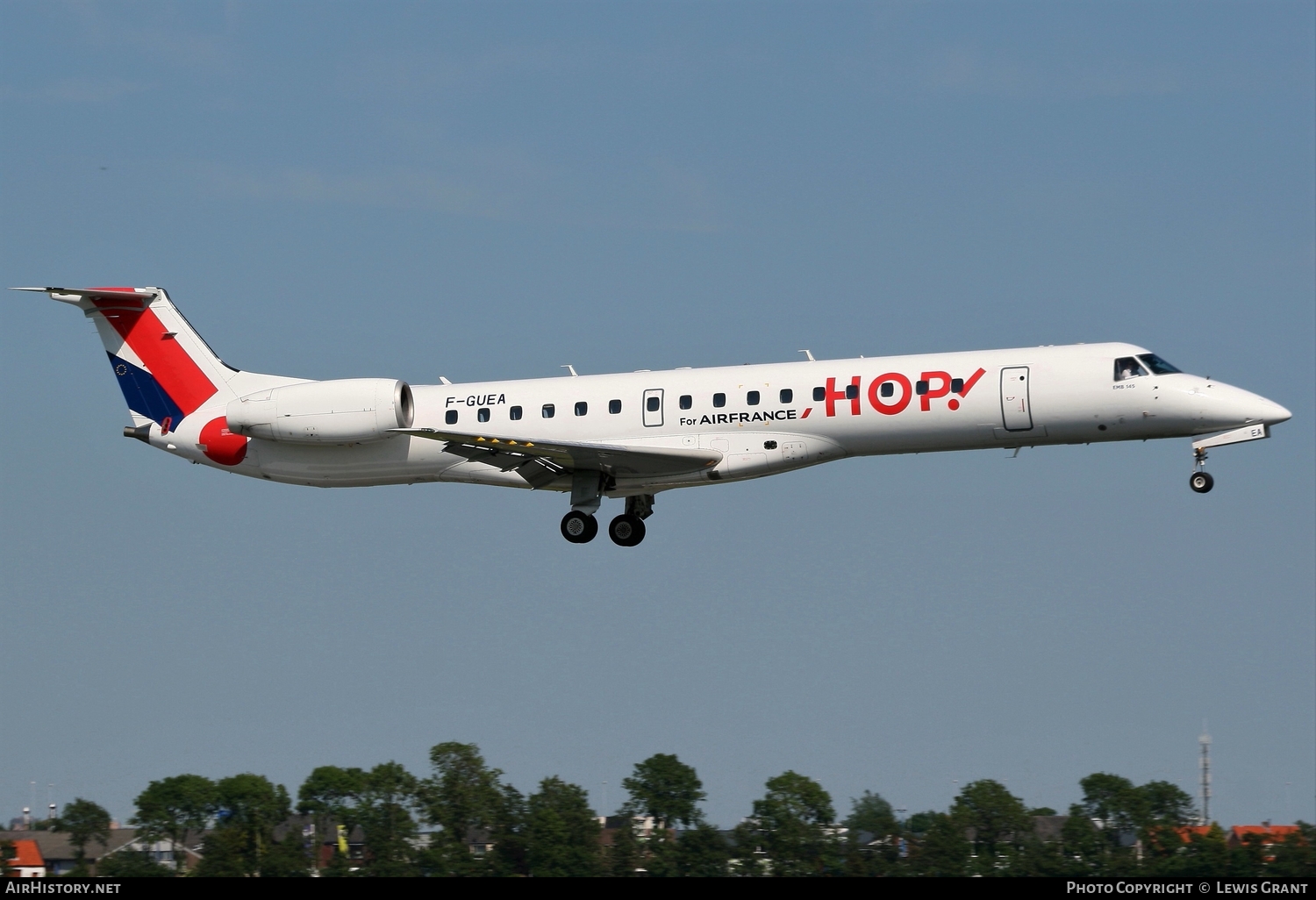 Aircraft Photo of F-GUEA | Embraer ERJ-145MP (EMB-145MP) | Hop! | AirHistory.net #99438