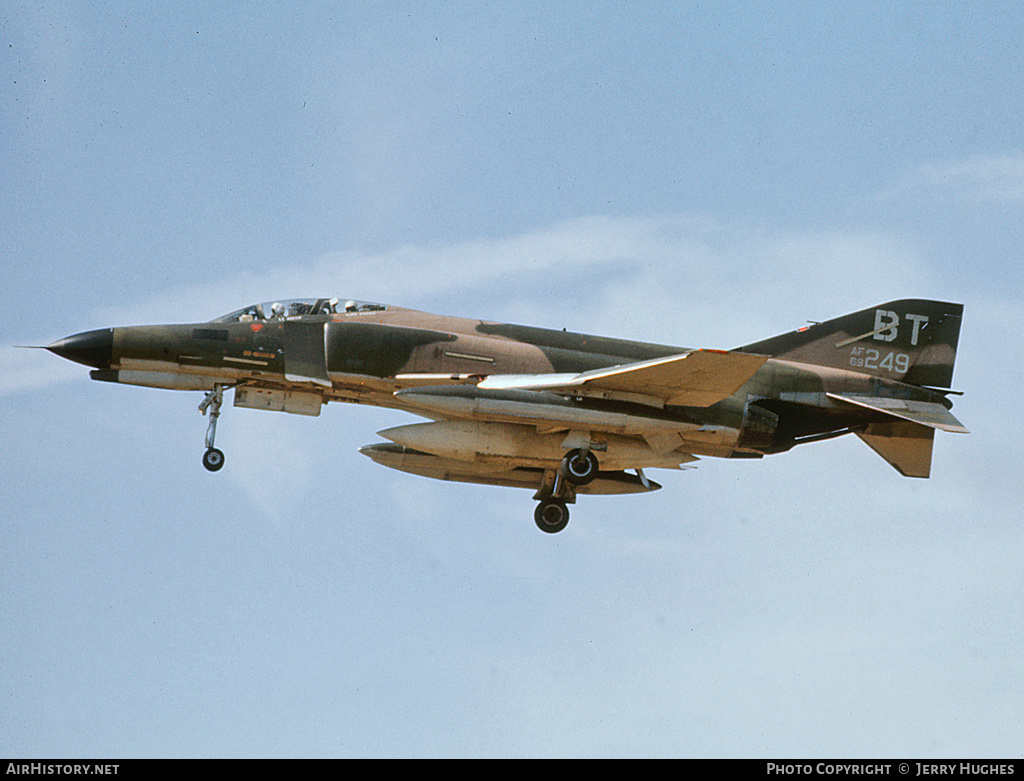 Aircraft Photo of 69-0249 / AF69-249 | McDonnell Douglas F-4E Phantom II | USA - Air Force | AirHistory.net #99441