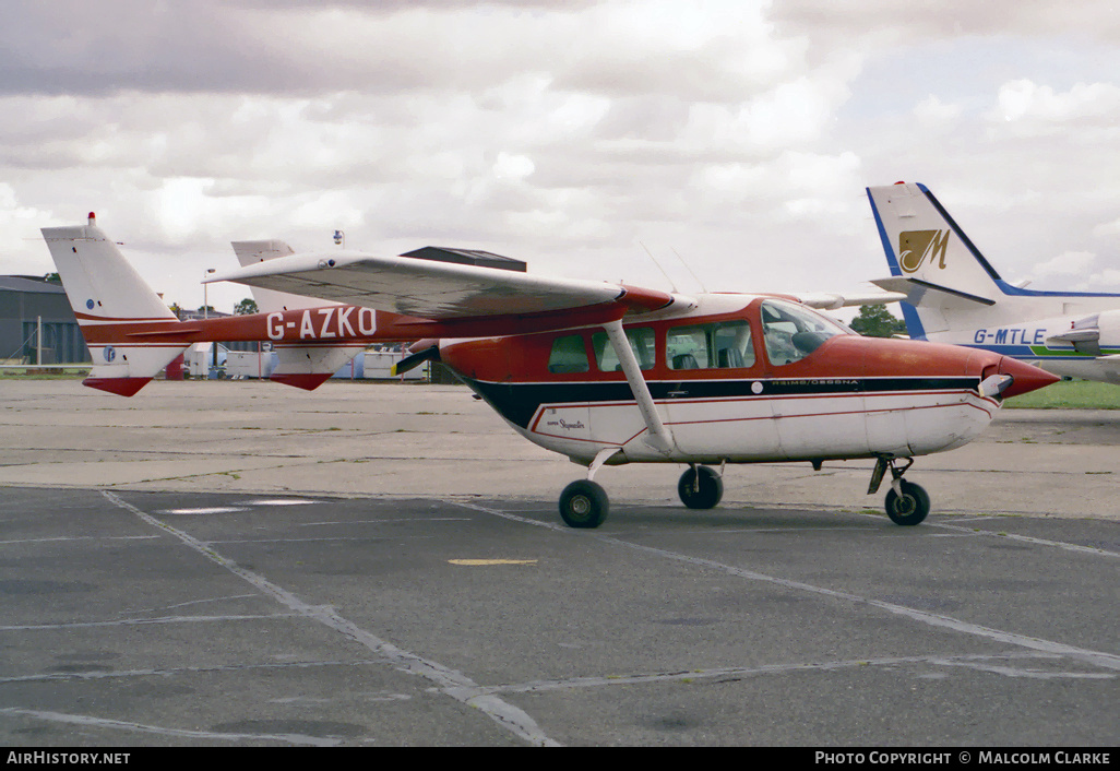 Aircraft Photo of G-AZKO | Reims F337F Super Skymaster | AirHistory.net #99452