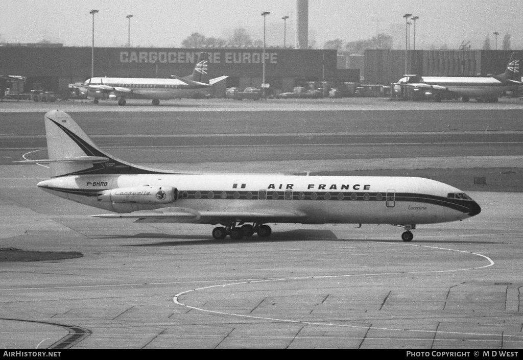 Aircraft Photo of F-BHRB | Sud SE-210 Caravelle III | Air France | AirHistory.net #99453