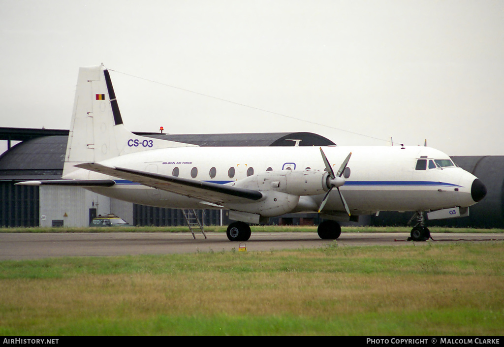 Aircraft Photo of CS-03 | Hawker Siddeley HS-748 Srs2A/288LFD | Belgium - Air Force | AirHistory.net #99458