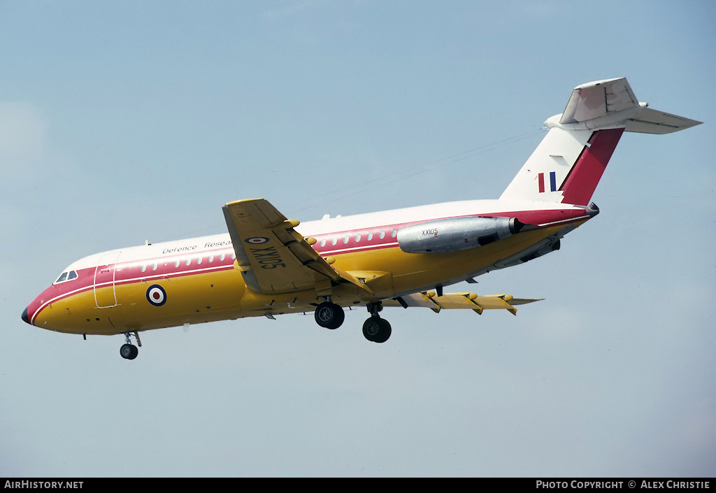 Aircraft Photo of XX105 | BAC 111-201AC One-Eleven | UK - Air Force | AirHistory.net #99460