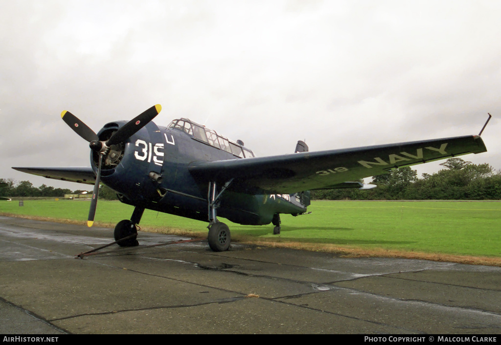 Aircraft Photo of G-BTDP / 53319 | Grumman TBM-3R Avenger | USA - Navy | AirHistory.net #99461