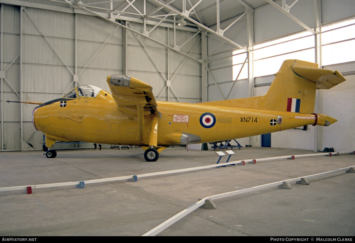 Aircraft Photo of XN714 | Hunting H.126 | UK - Air Force | AirHistory.net #99465