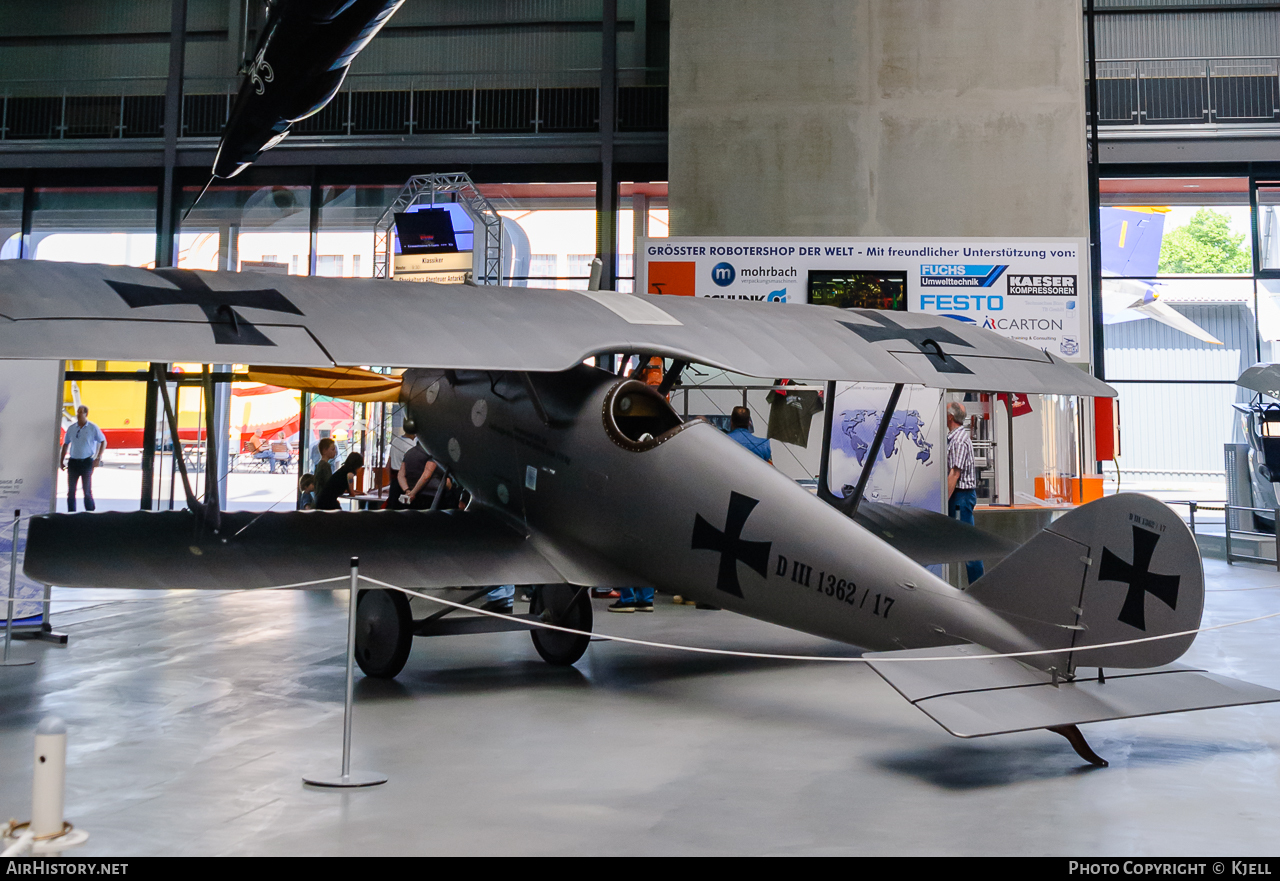 Aircraft Photo of 1362/17 | PPS Pfalz DIII (Replica) | Germany - Air Force | AirHistory.net #99471