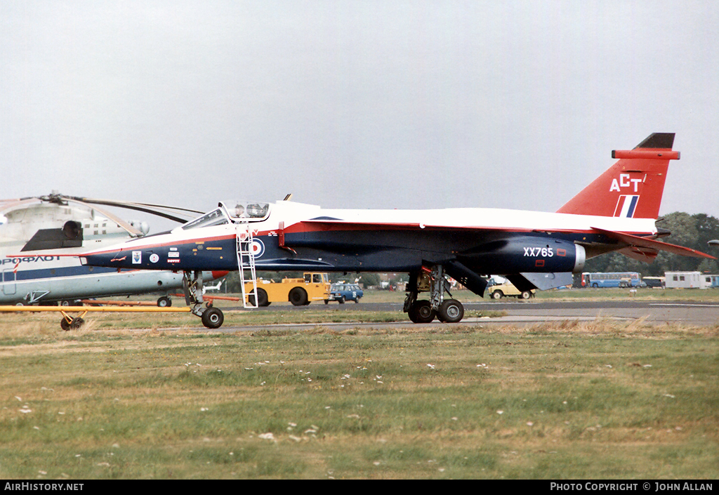 Aircraft Photo of XX765 | Sepecat Jaguar GR1/ACT | UK - Air Force | AirHistory.net #99474