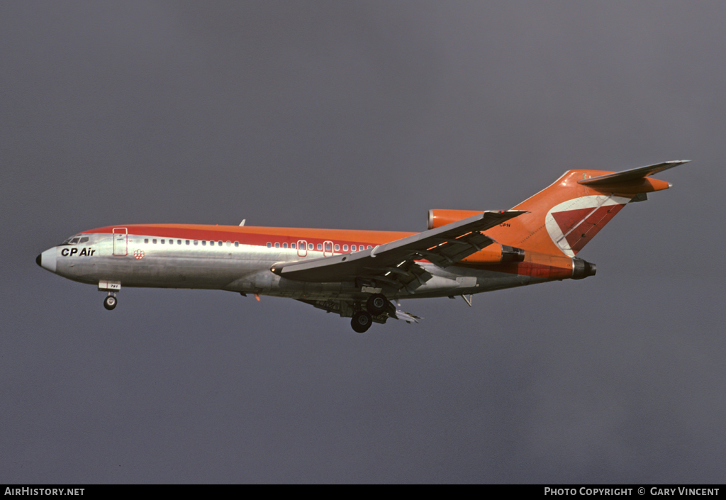 Aircraft Photo of CF-CPN | Boeing 727-17 | CP Air | AirHistory.net #99480