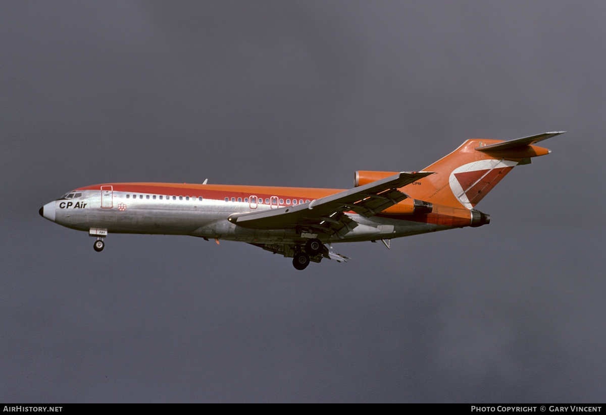 Aircraft Photo of CF-CPN | Boeing 727-17 | CP Air | AirHistory.net #99480