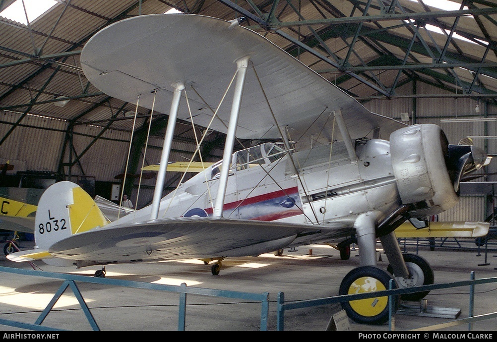 Aircraft Photo of G-AMRK / L8032 | Gloster Gladiator Mk1 | UK - Air Force | AirHistory.net #99502